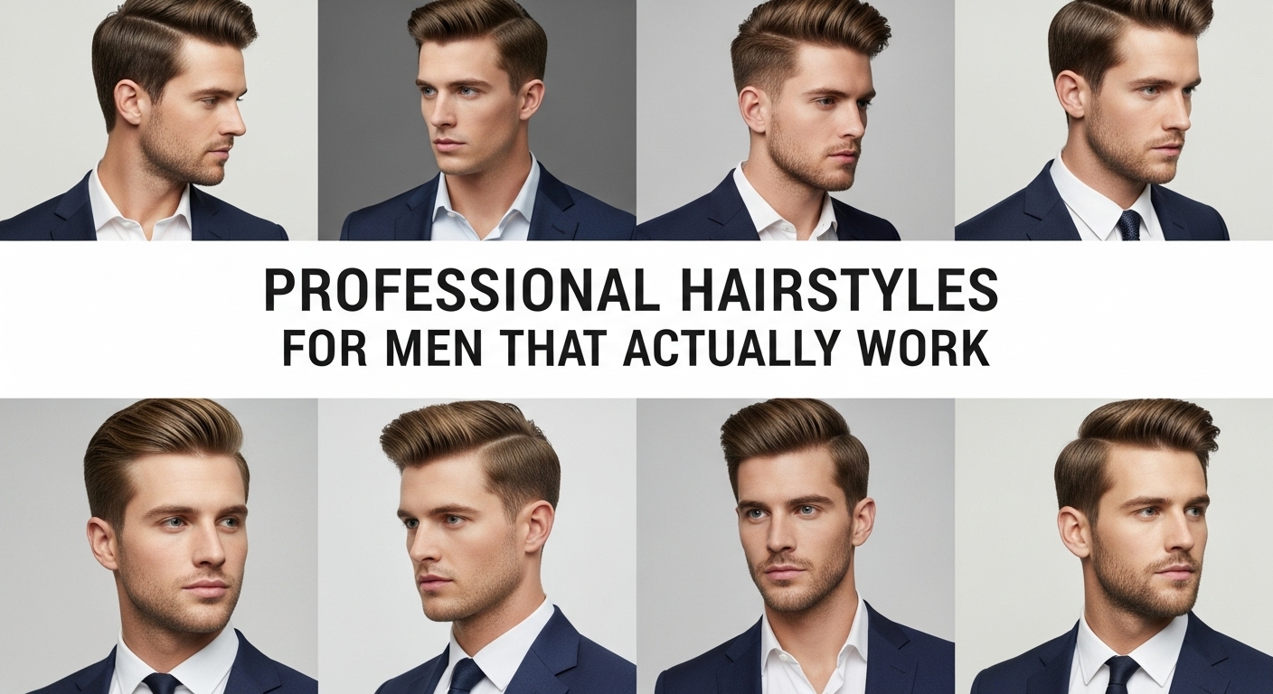 Professional Hairstyles for Men That Actually Work