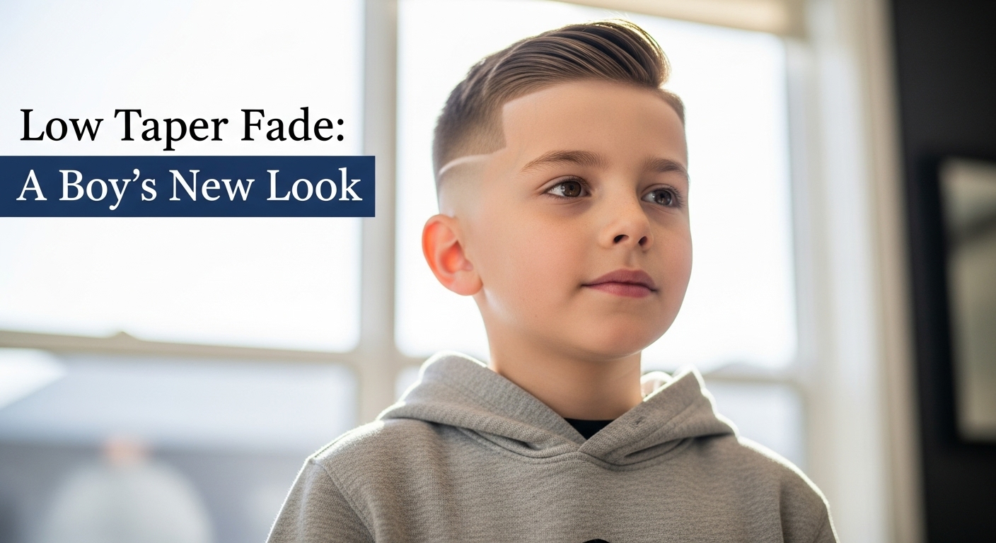 Low Taper Fade: A Boys New Look
