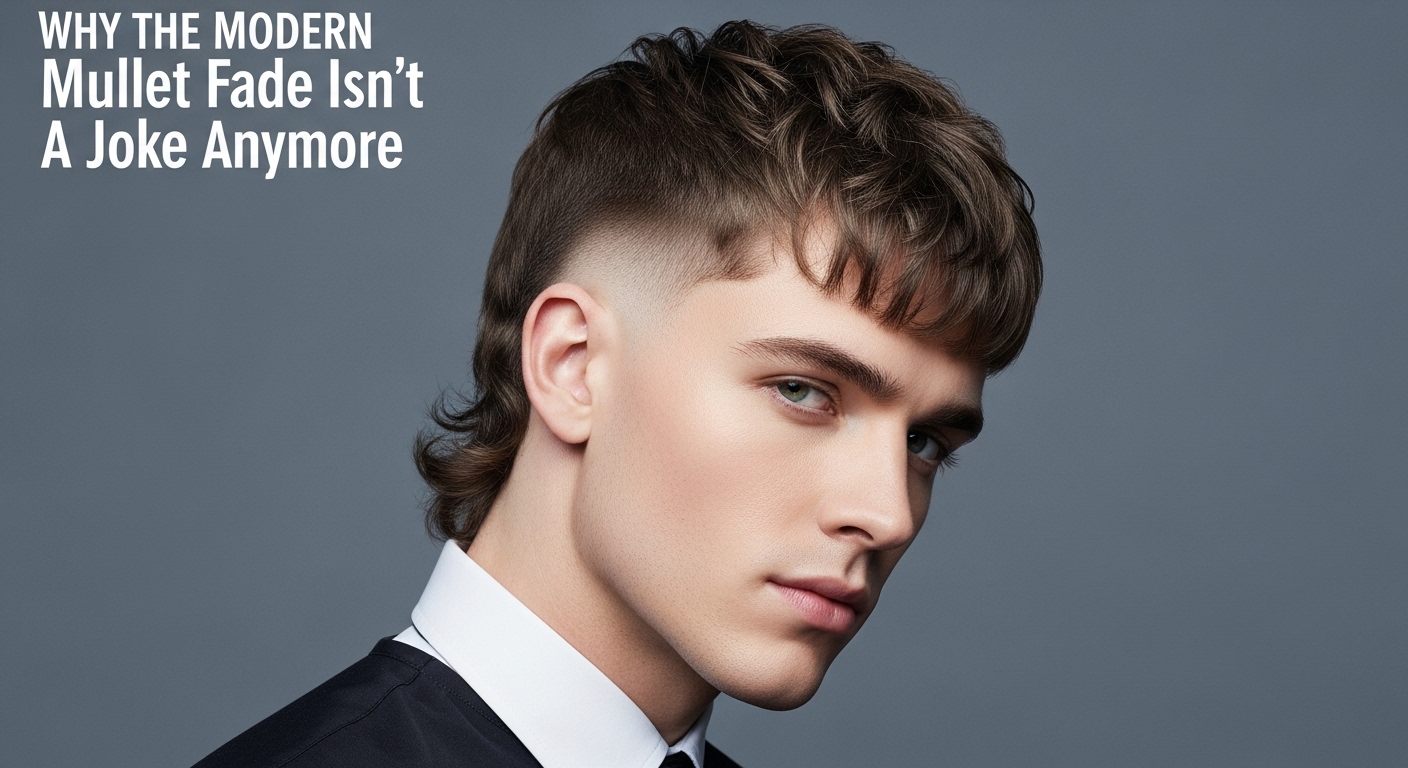 Why the Modern Mullet Fade Isn’t a Joke Anymore