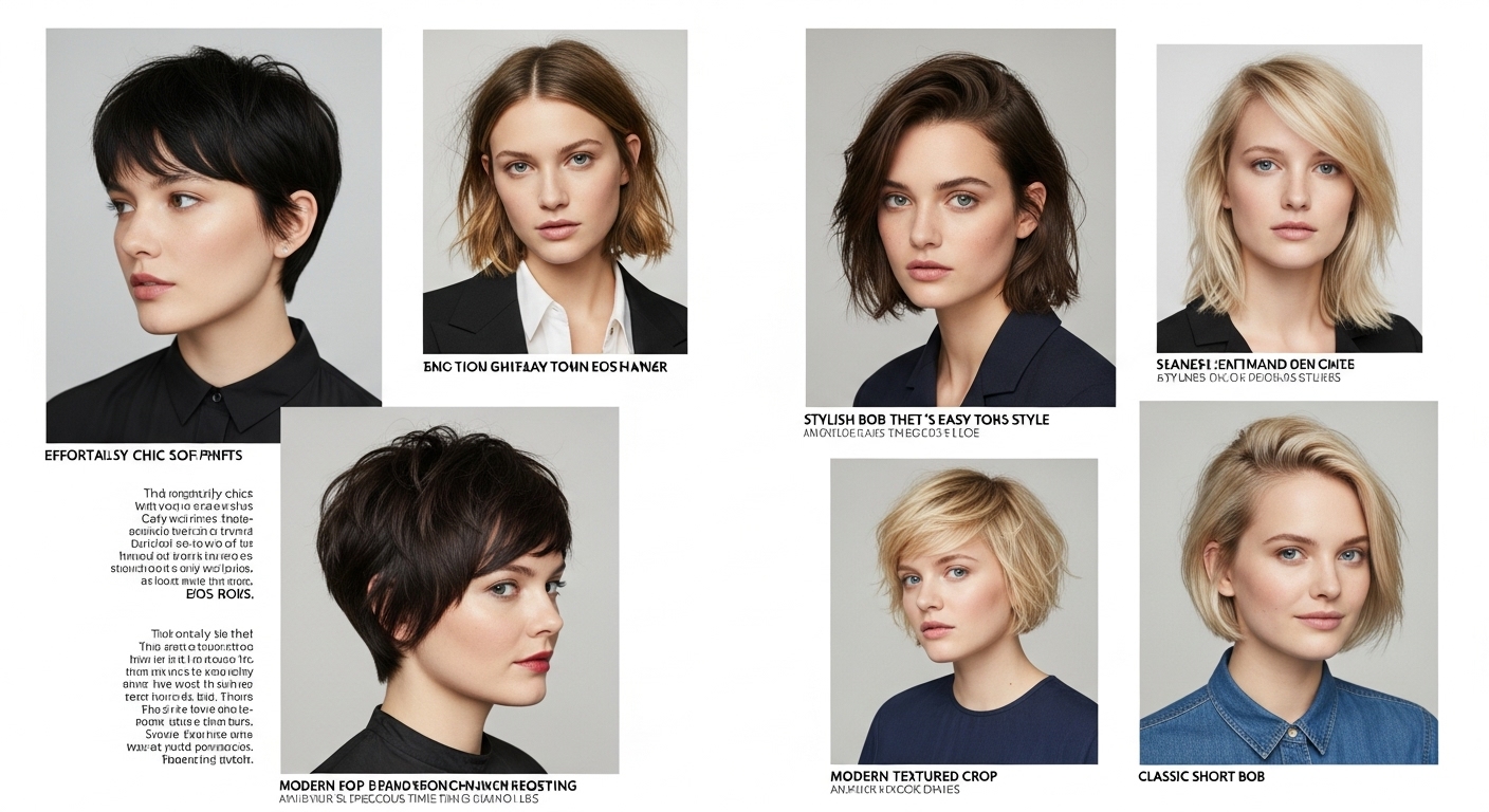 Low Maintenance Short Haircuts: Effortless Styles for Everyday Life