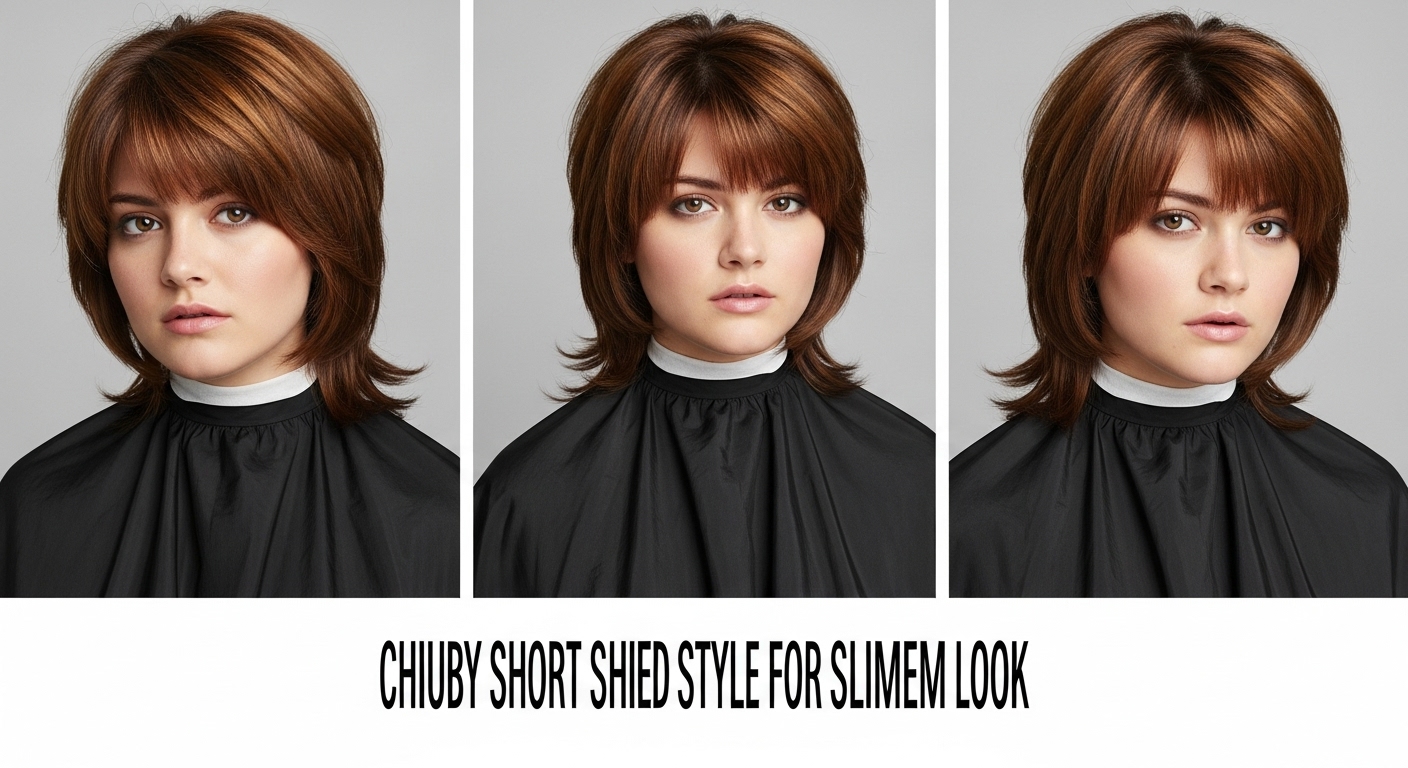 Chubby Face Short Layered Haircuts
