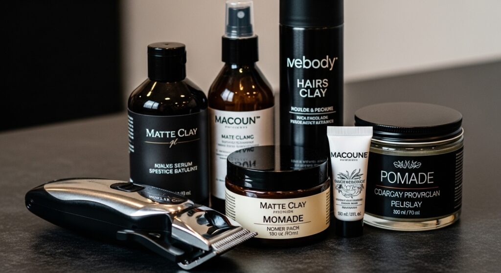 wax and hair clipper for taper maintenance