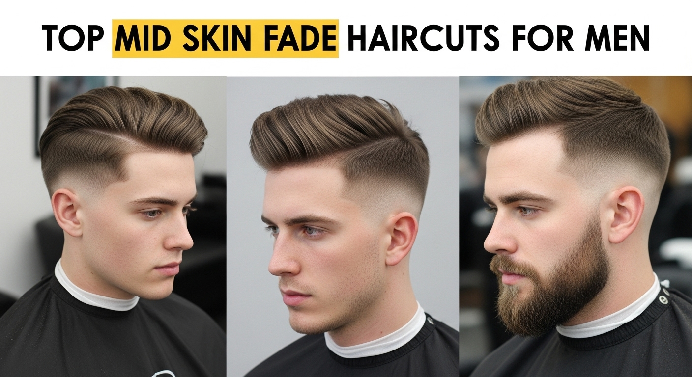 mid skin fade