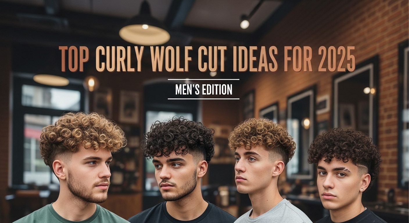 curly wolf cut
